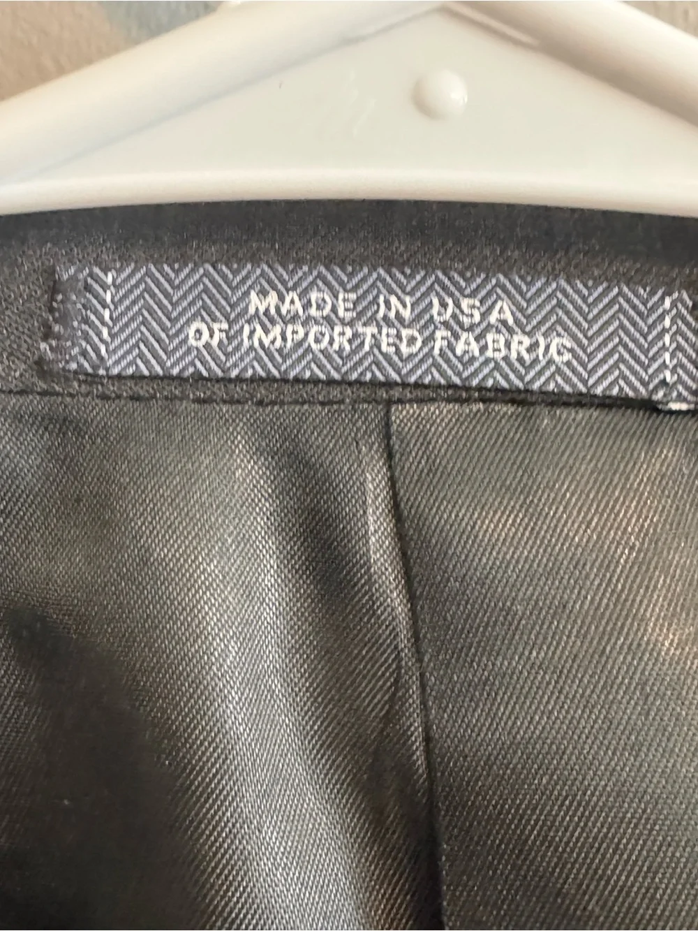Austin Reed Super 100’s Wool Sport Coat Blazer Gray 44S Made in USA